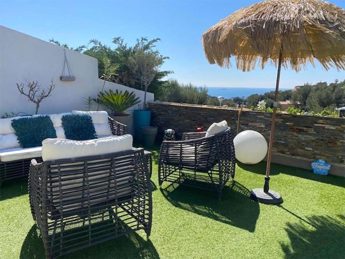 Vuemer Bandol - Grande Terrasse De 45M2 Vue Mer Piscine Parking Dış mekan fotoğraf